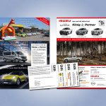 Mailing für eine Veranstaltung des Autohauses König & Partner GmbH