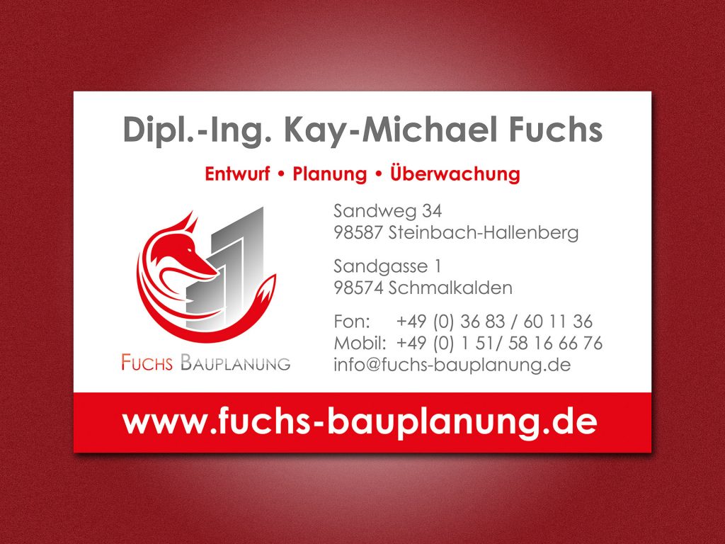 Das Baustellenschild
