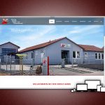 Screenshot Website für die Kreuz GmbH in Meiningen/Dreißigacker