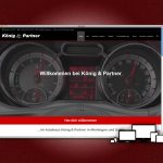 Die neue Website für das Autohaus König & Partner in Meiningen und Suhl.