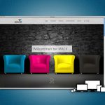 Die neue One-Page-Website der Druckerei Mack für die Region Schweinfurt