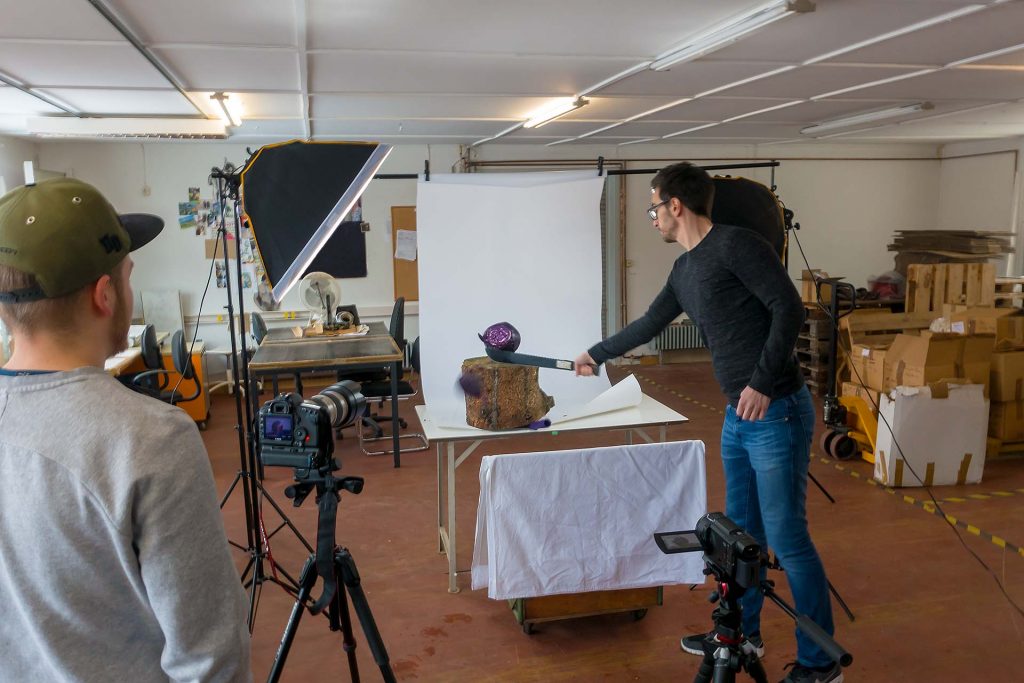 Christian und Jonas beim Videodreh