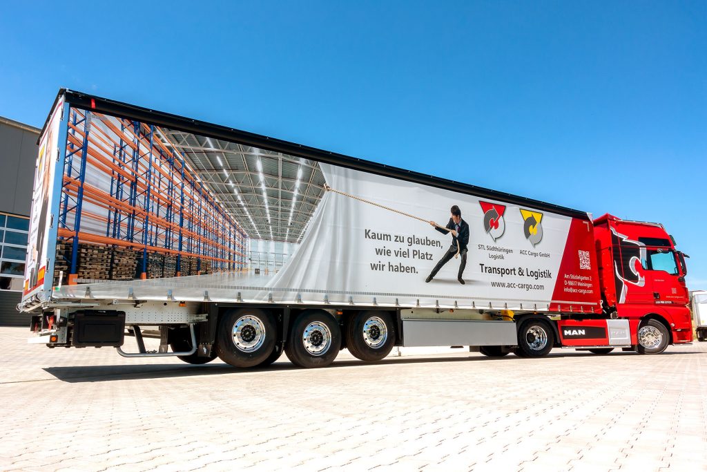 Gestaltung Lkw-Trailer ACC Cargo GmbH