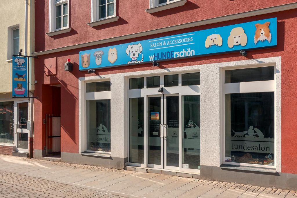 Außenansicht Hundesalon wHUNDerschön